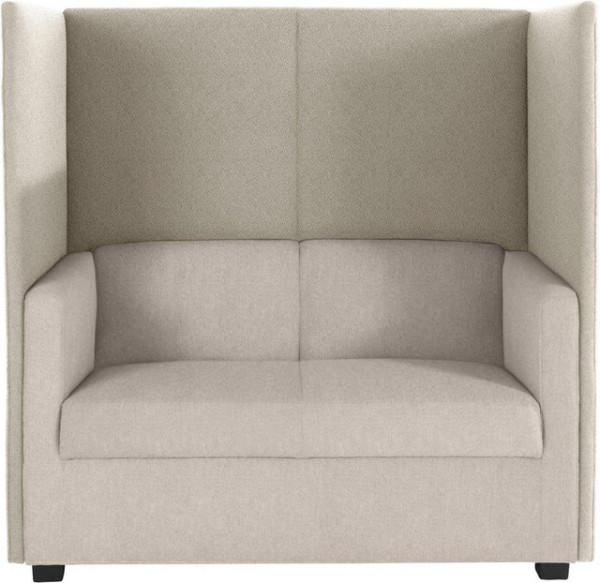 DOMO collection 2-Sitzer Kea, mit praktischem Sichtschutz, Breite 132 cm